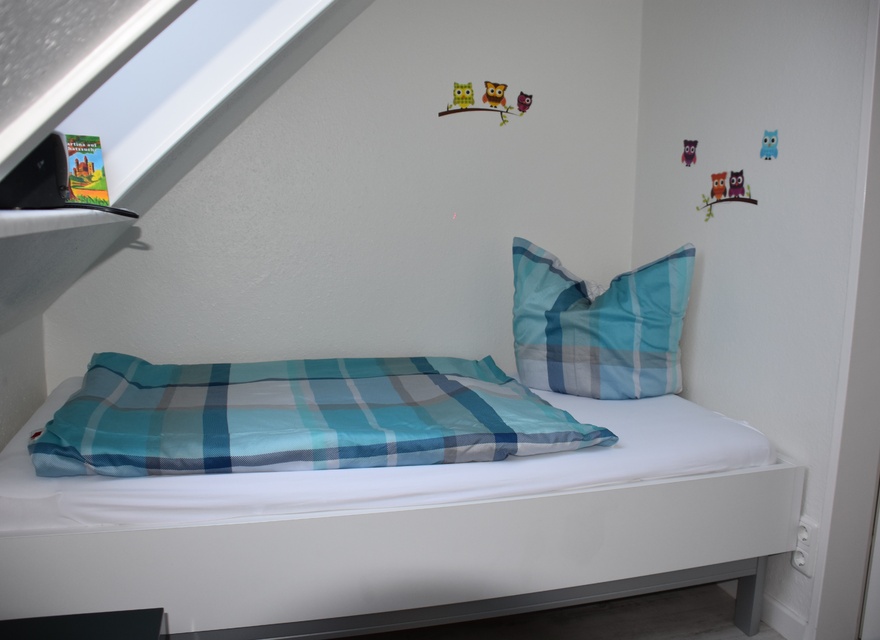 Schlafzimmer mit Einzelbett