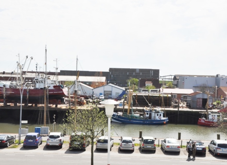 Blick auf den Hafen