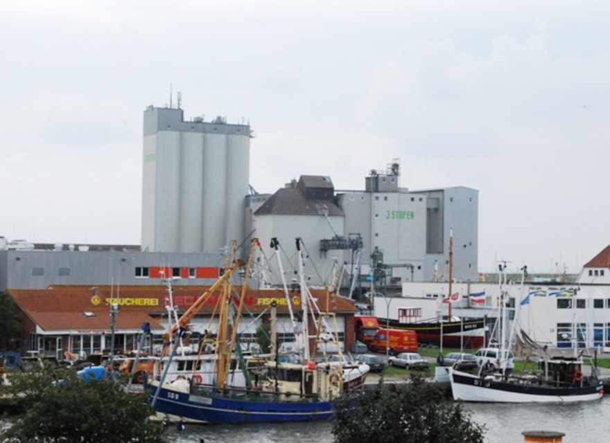 Blick auf den Hafen