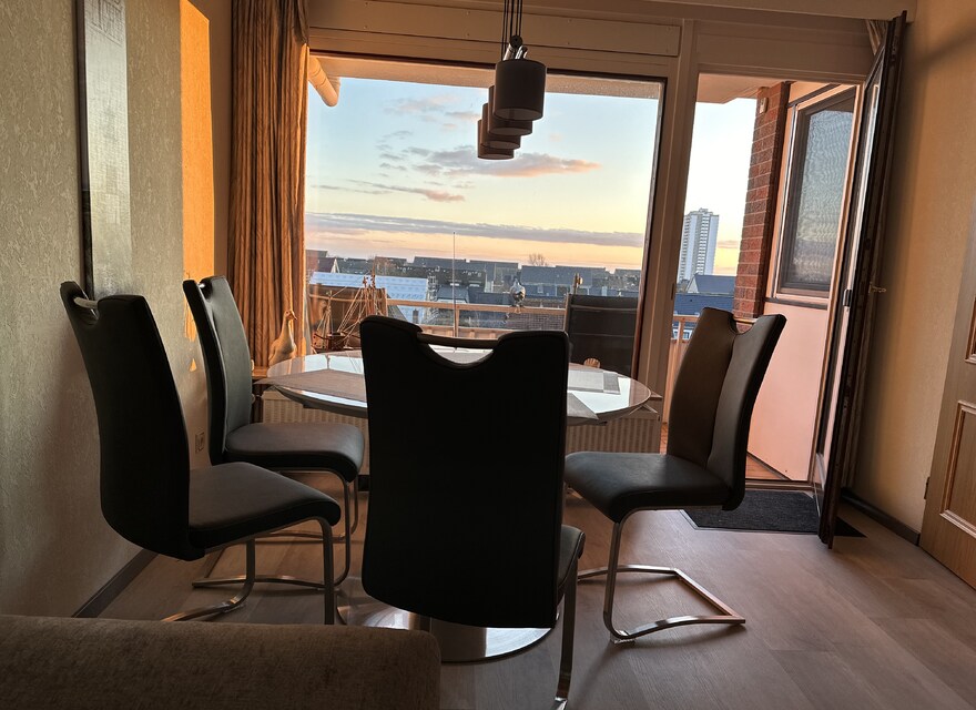 Esstisch mit Blick