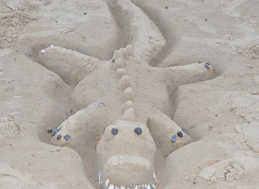Spiel und Spaß am Strand