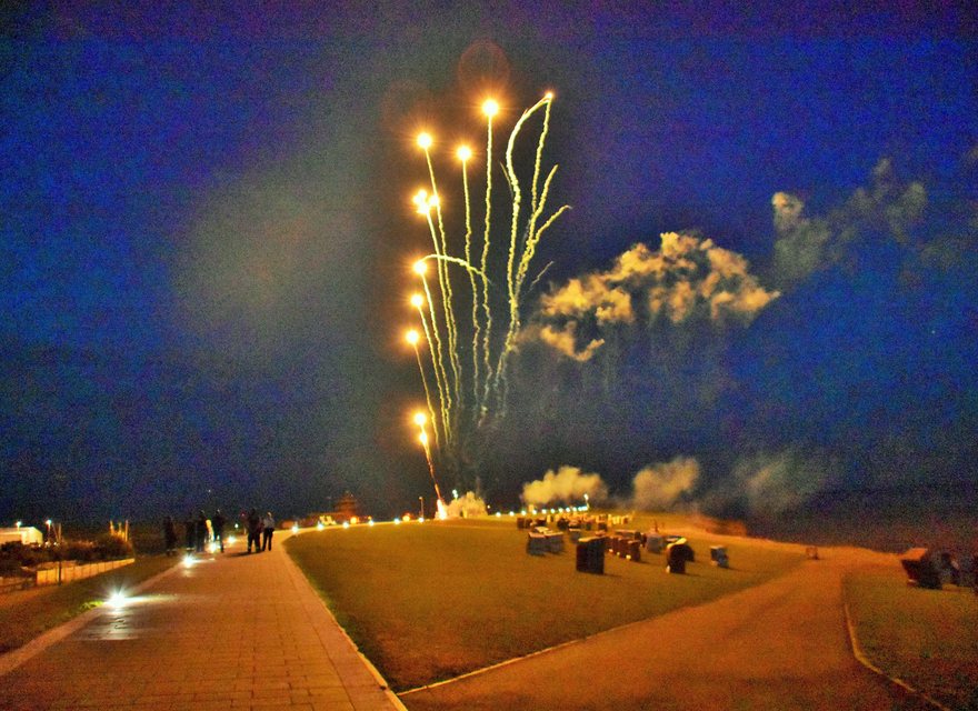 Meeresleuchten in Büsum