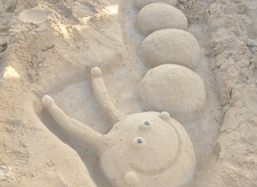 Spiel und Spaß am Strand