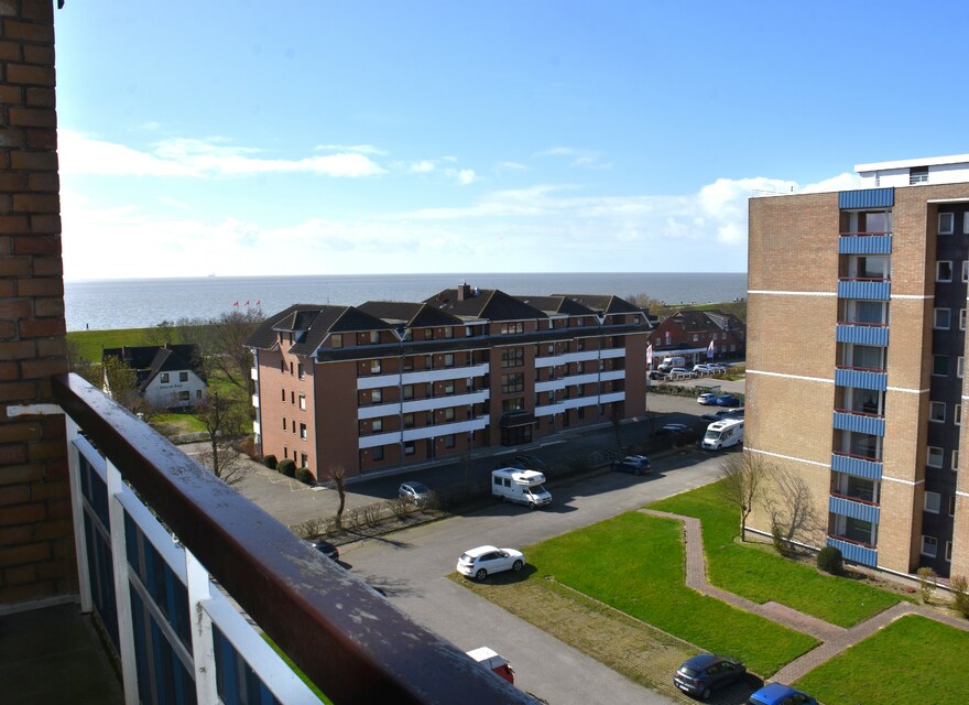 Ausblick vom Balkon