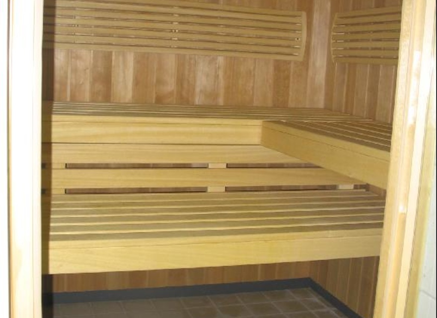 Sauna mit Ruheraum