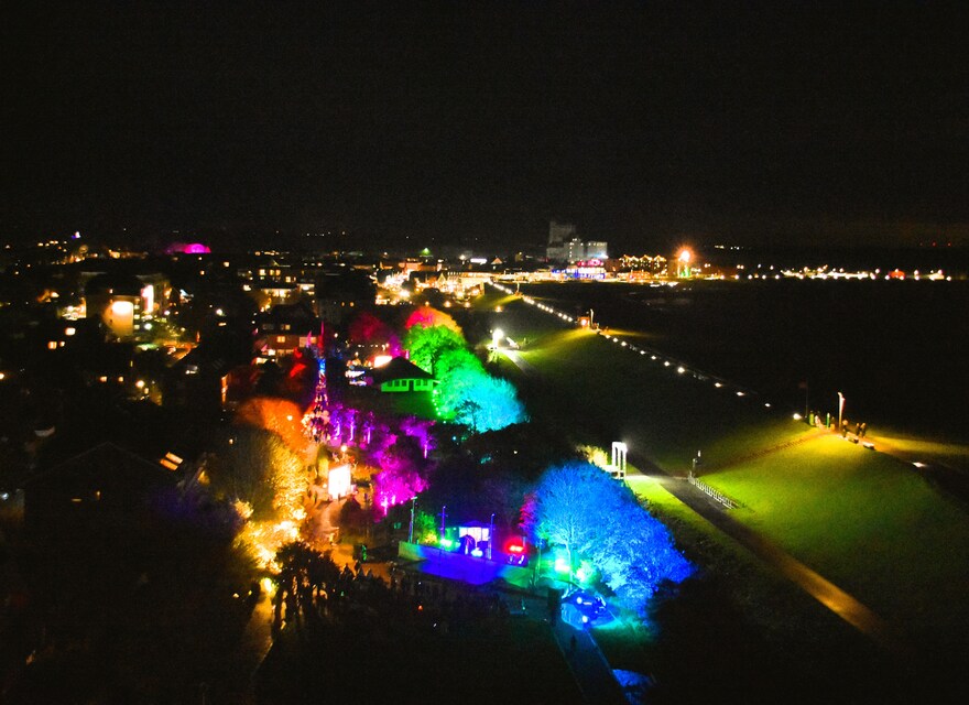 Lichterfest in Büsum