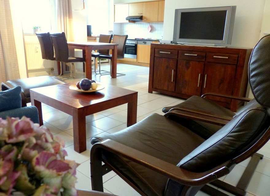 Blick zur Küchenzeile