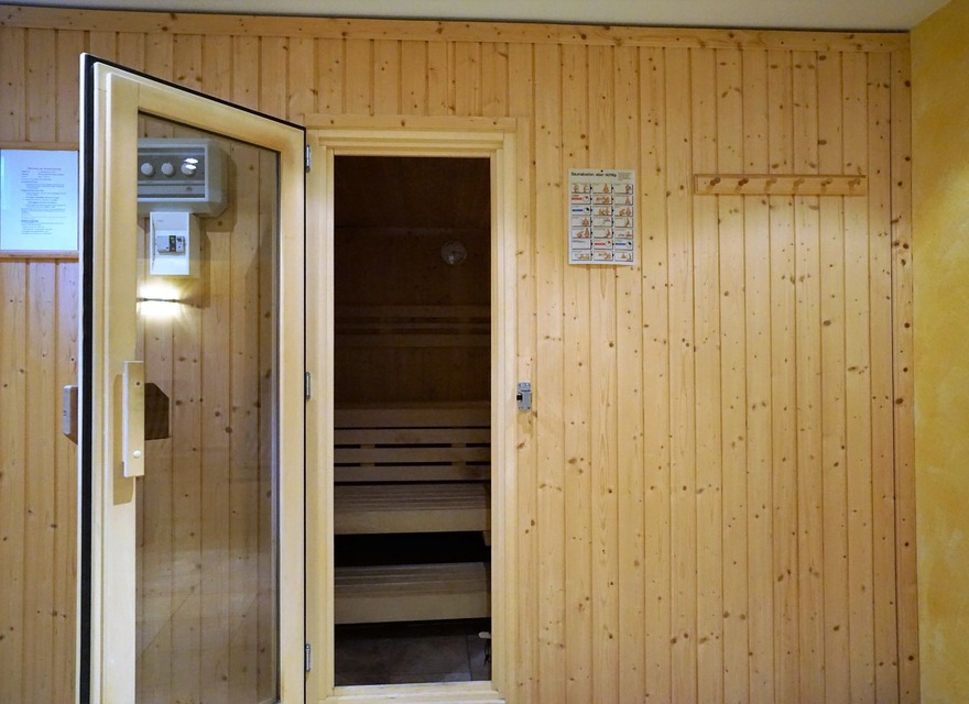 Sauna im Keller