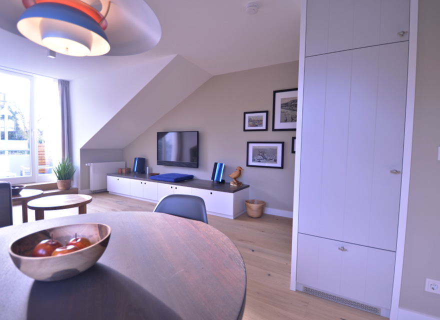 Blick ins Wohnzimmer