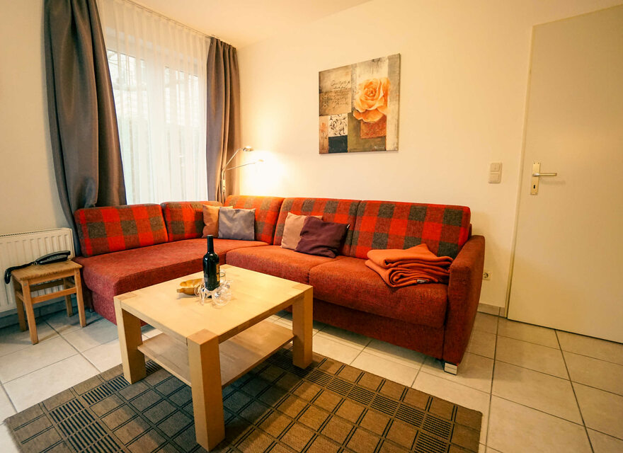 Wohnraum mit Schlafsofa