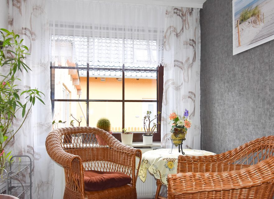 Sitzecke im Eingangsbereich