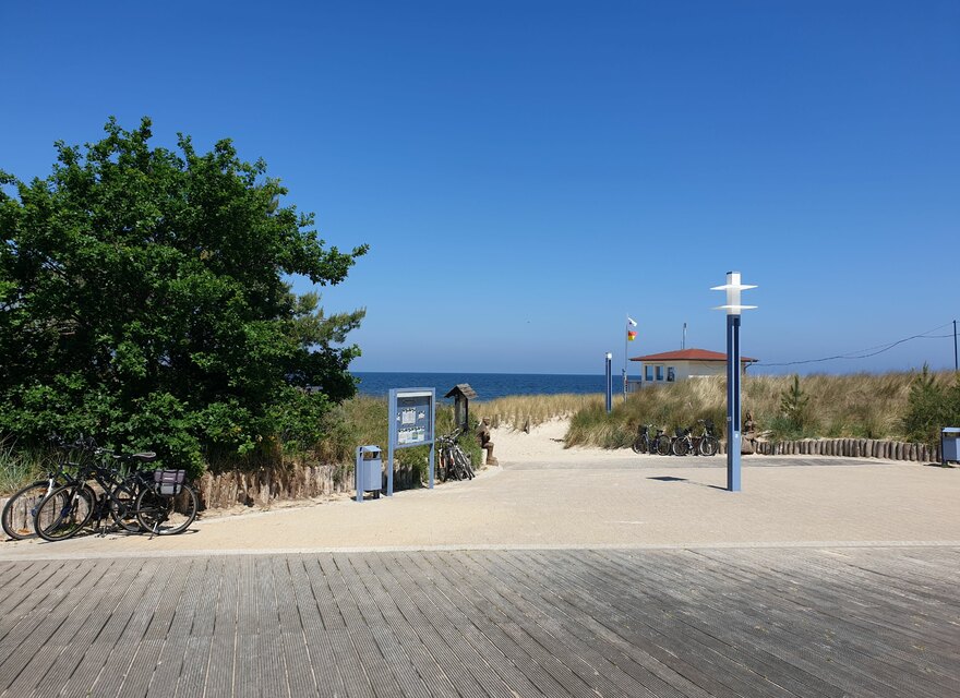 Strandzugang