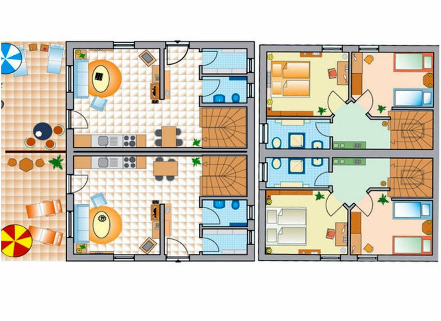 Grundriss Haus Küstenglück