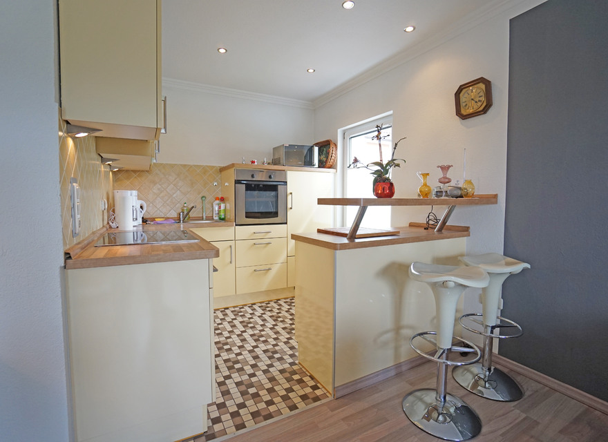 vollausgestattete offene Küche