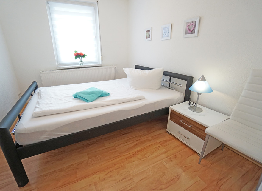 Schlafzimmer mit Einzelbetten