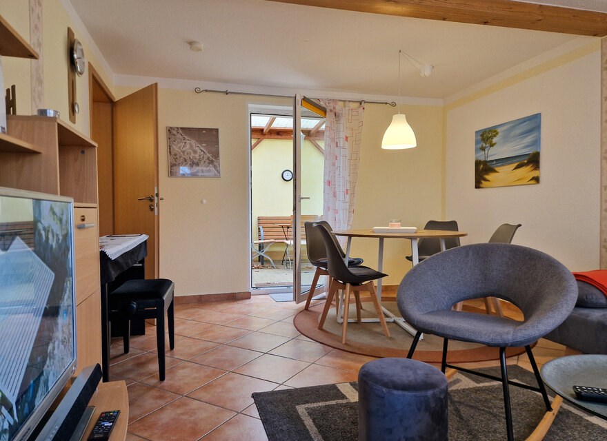 Essbereich mit Terrassenzugang