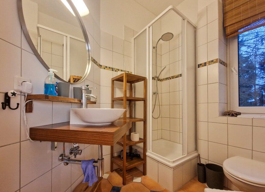 Tageslichtbad mit Dusche